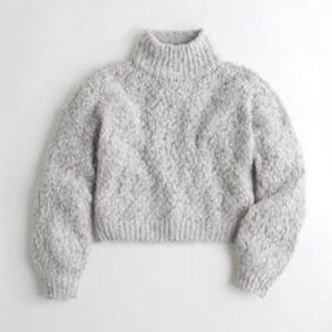 Hollister Shine Chunky Turtleneck Sweater XS